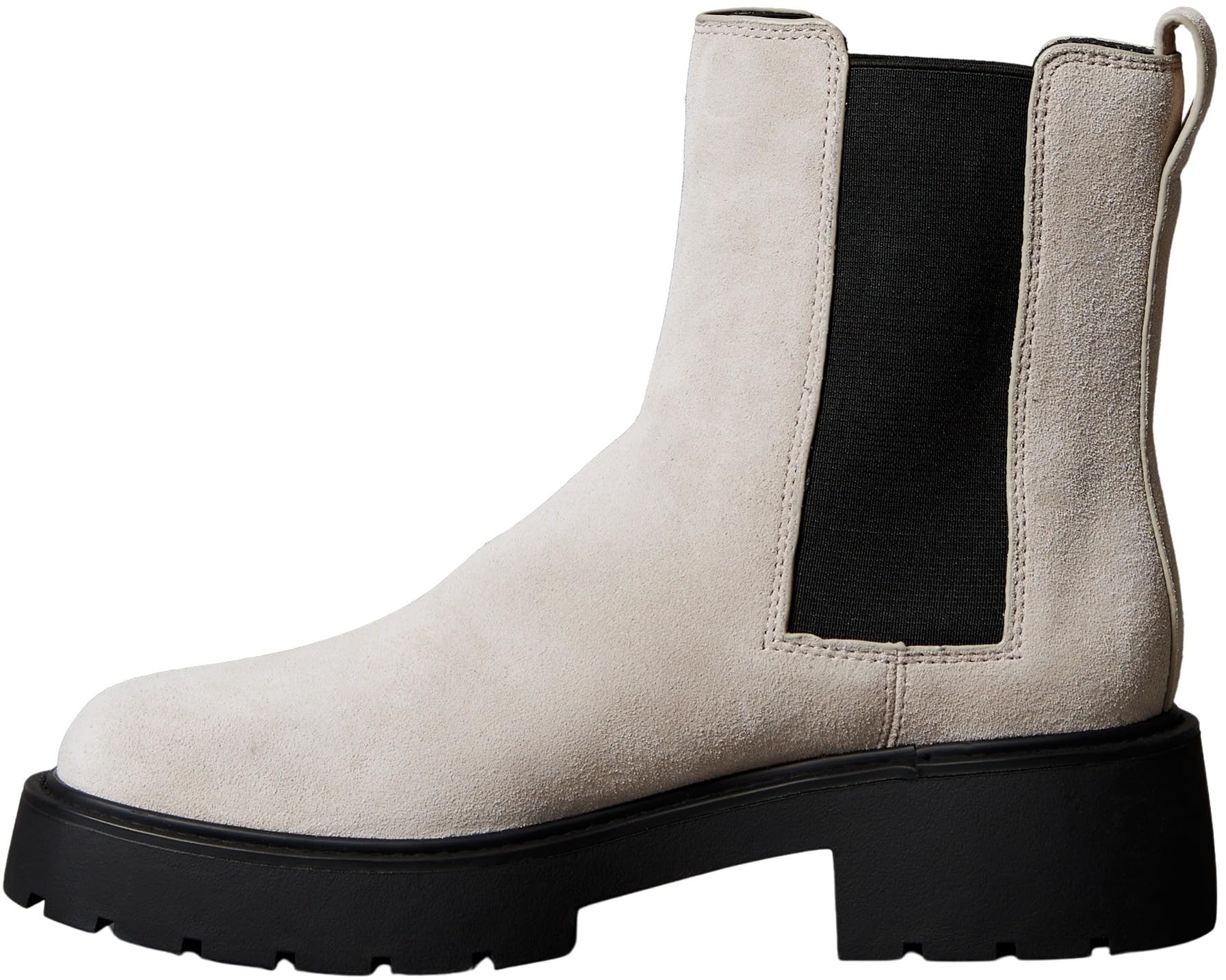 Calvin Klein Damen Chelsea Boots Chunky aus Leder