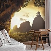 Vista 32 de artgeist Mural de Pared Forestal 154x122 pulg - Adhesivo de Pared Autoadhesivo para Despegar y Pegar, Adhesivo de Pared, Adhesivo de Foto