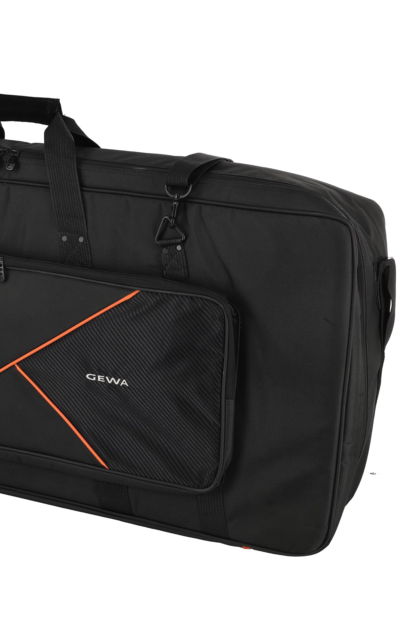 Keyboard Gig-Bag Premium, 108 x 45 x 18 cm, mit Notentasche, schwarz, reiß- und wasserfest