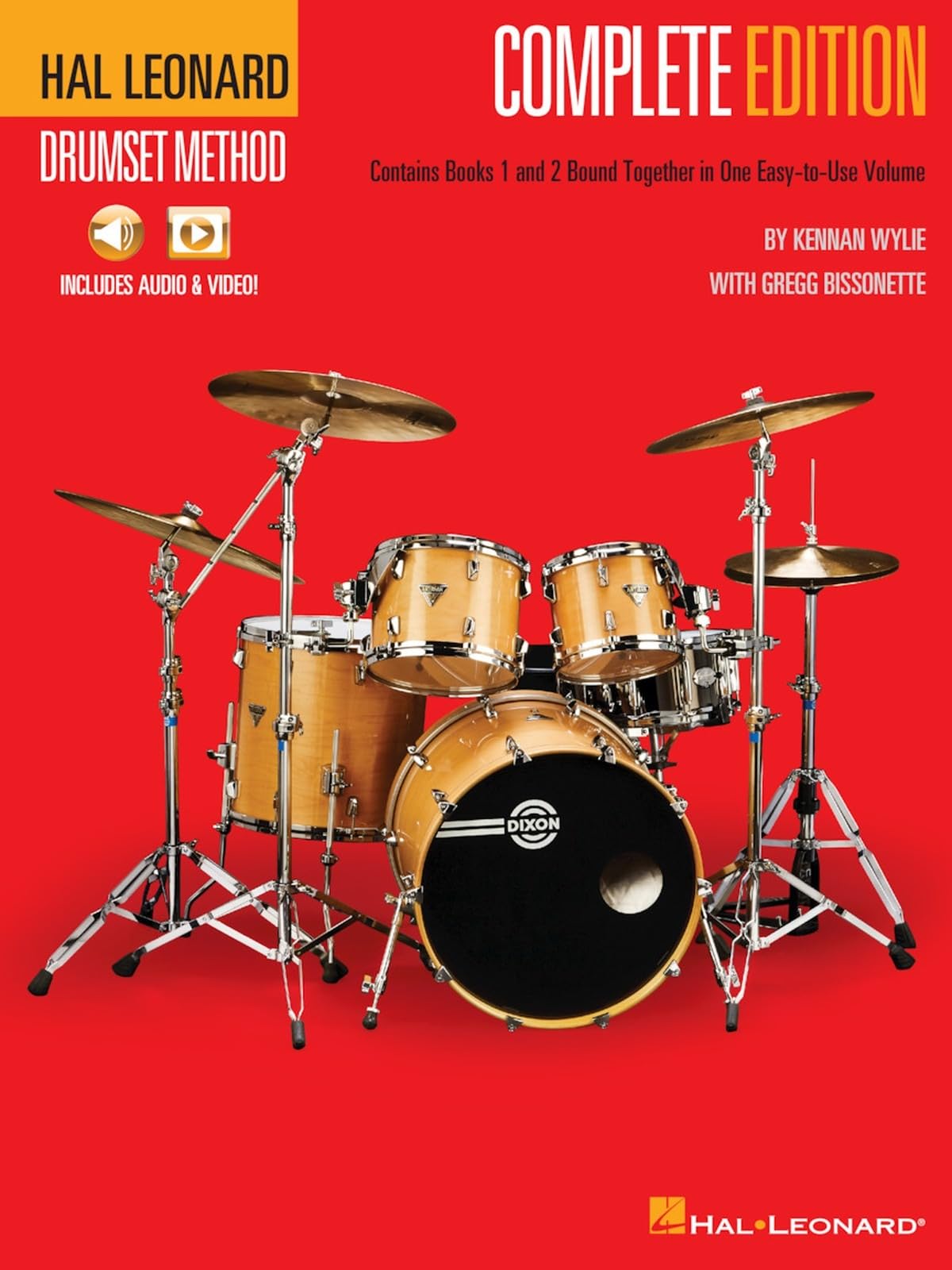 Drumset Method Complete Edition | Drum Lessons for Beginners | Includes Books 1 and 2 with Video and Audio | Learn to Play Drumset Step by Step | Drum Instruction Songbook for All Ages