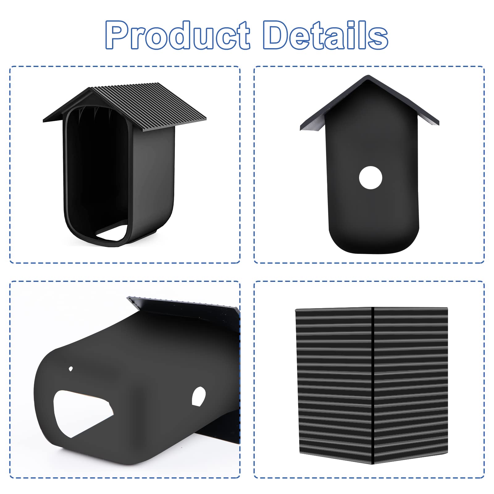 Coque En Silicone Respirante Pour Caméra EufyCam 2C – Protection Chocs, étanche, Design Avec Aérations