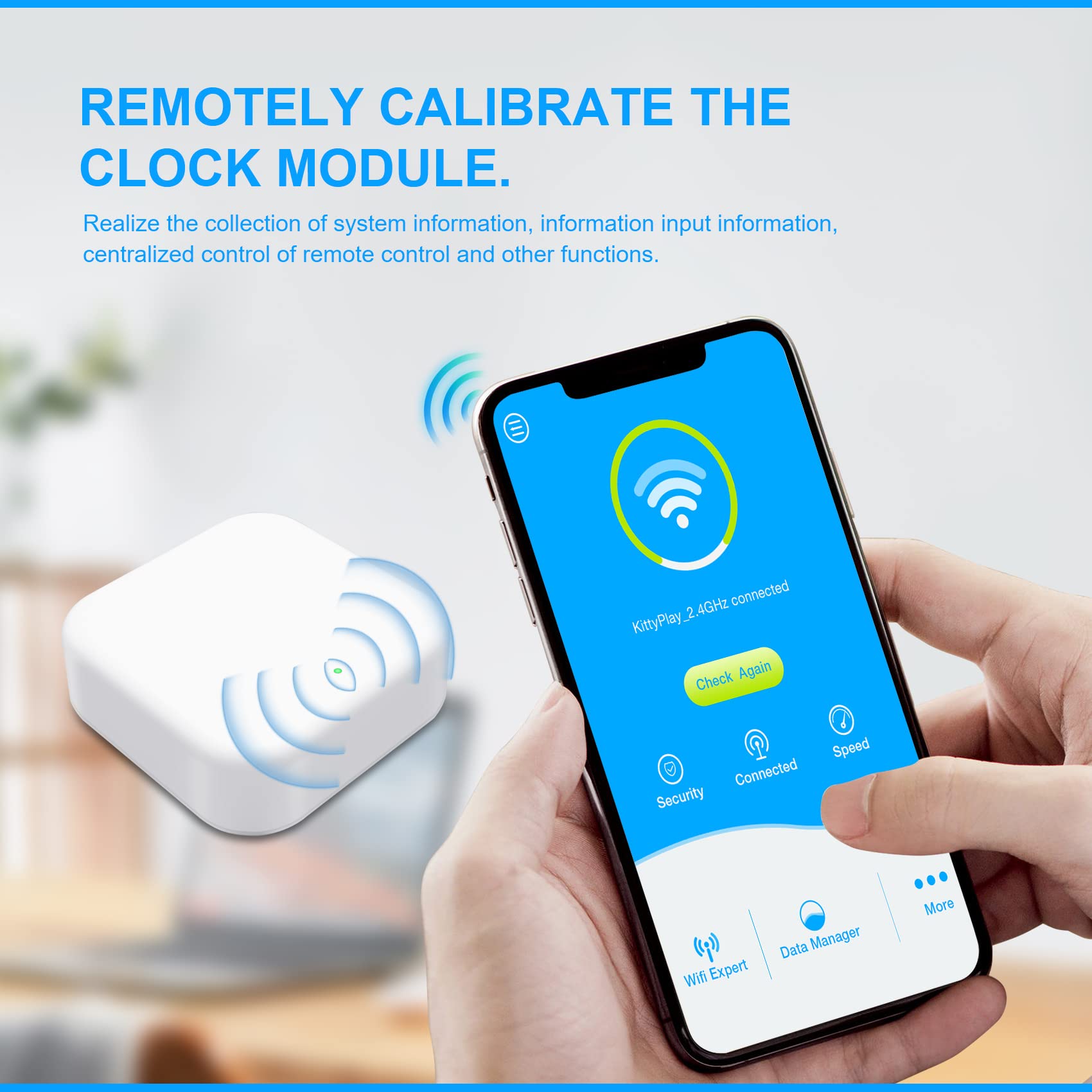 Jevina Gateway G2 pour application Tt Lock Bluetooth Serrure électronique de porte WiFi