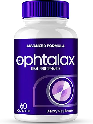 Ophtalax Capsules, píldoras oficiales de suplemento para la salud ocular Ophtalax, máxima fuerza, totalmente naturales para el bienestar visual y