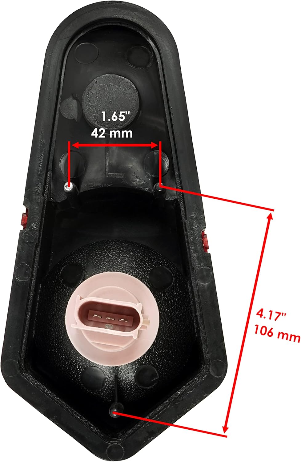 Caltric Complete Left Taillight Compatible with Polaris RZR S 800 / RZR 4 800 EFI 2009 2010 2011 2012 2013 2014 2411153