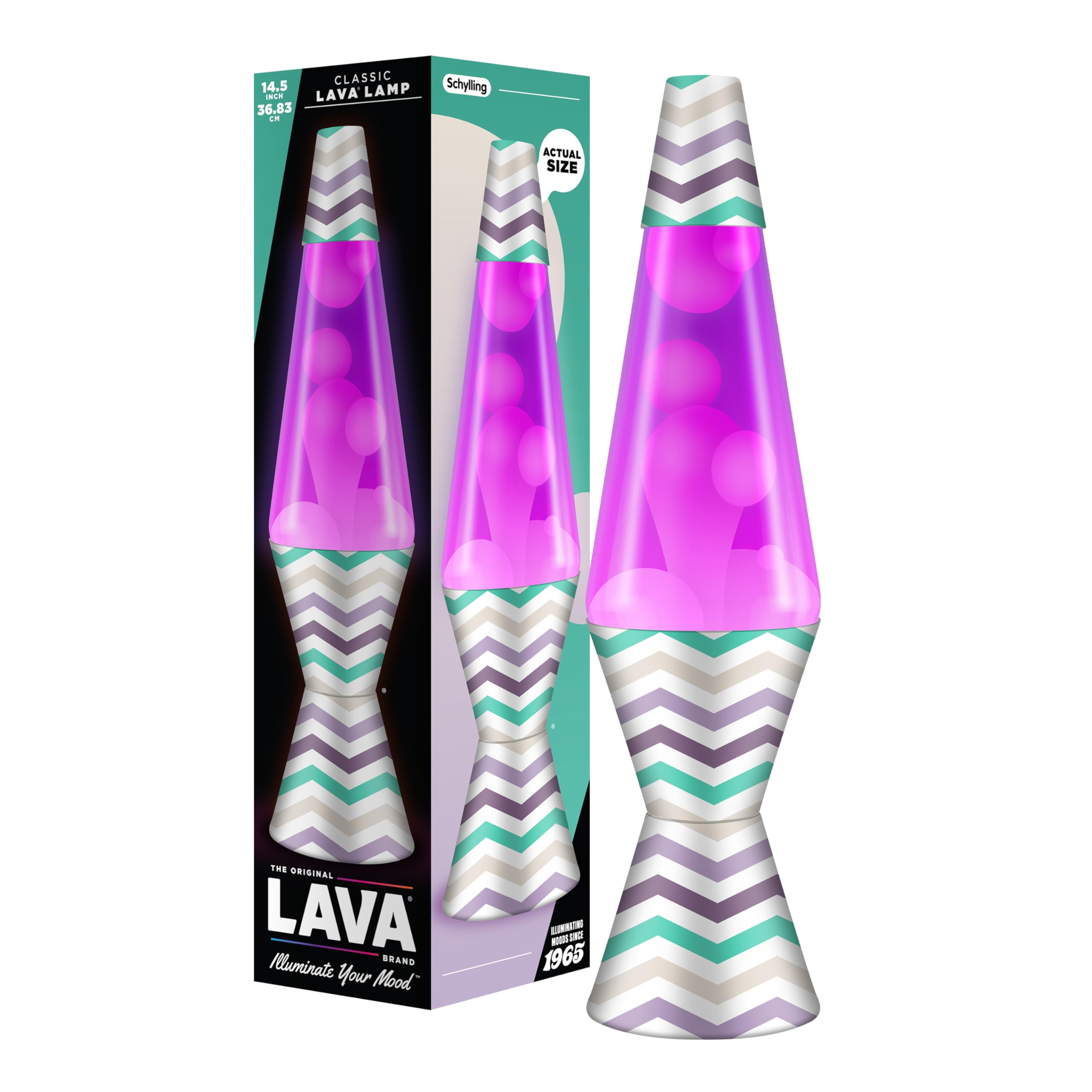 Original Lava Lamp White/Purple Lava Lamp Poolside Cabana