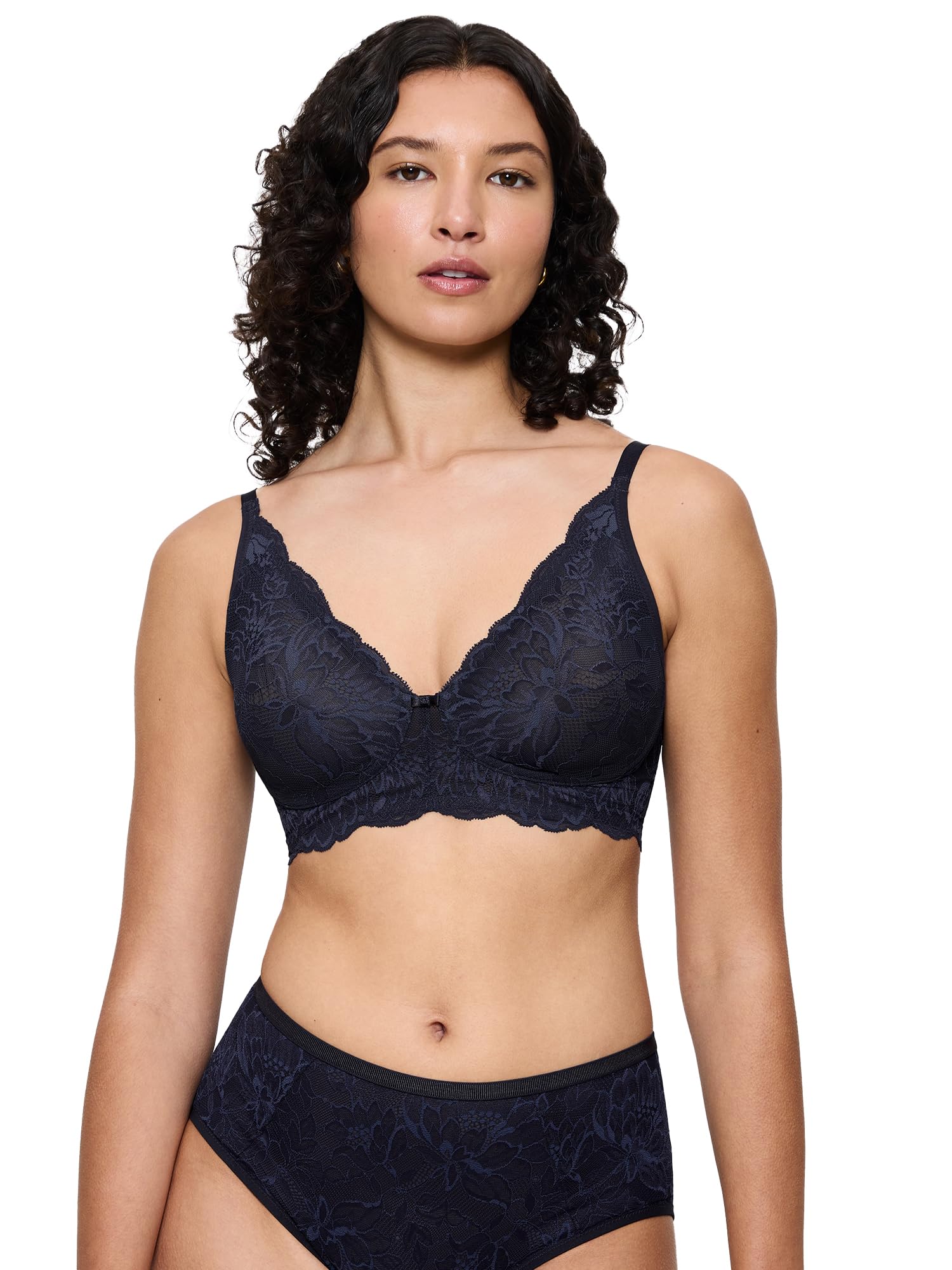 Triumph Women's Amourette Charm T N03 Bra, Ink Gray, 70B