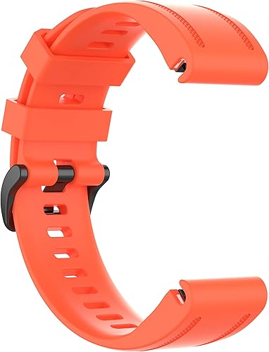 Vista 47 de Correas de reloj Garmin Fenix 6S Pro para mujeres y hombres, Fenix 5S Plus Band de 0.787 pulgadas (0.787 in), correas de repuesto de silicona
