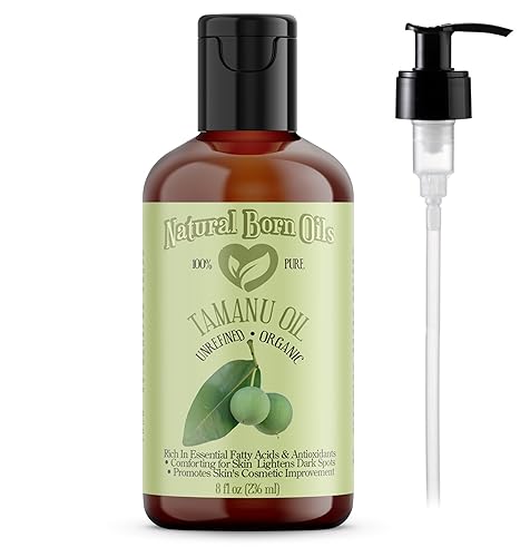 Natural Born Oils Aceite de moringa, 8oz, orgánico, prensado en frío, rico en vitaminas A y C, ideal para hidratar la piel, fortalecer el cabello