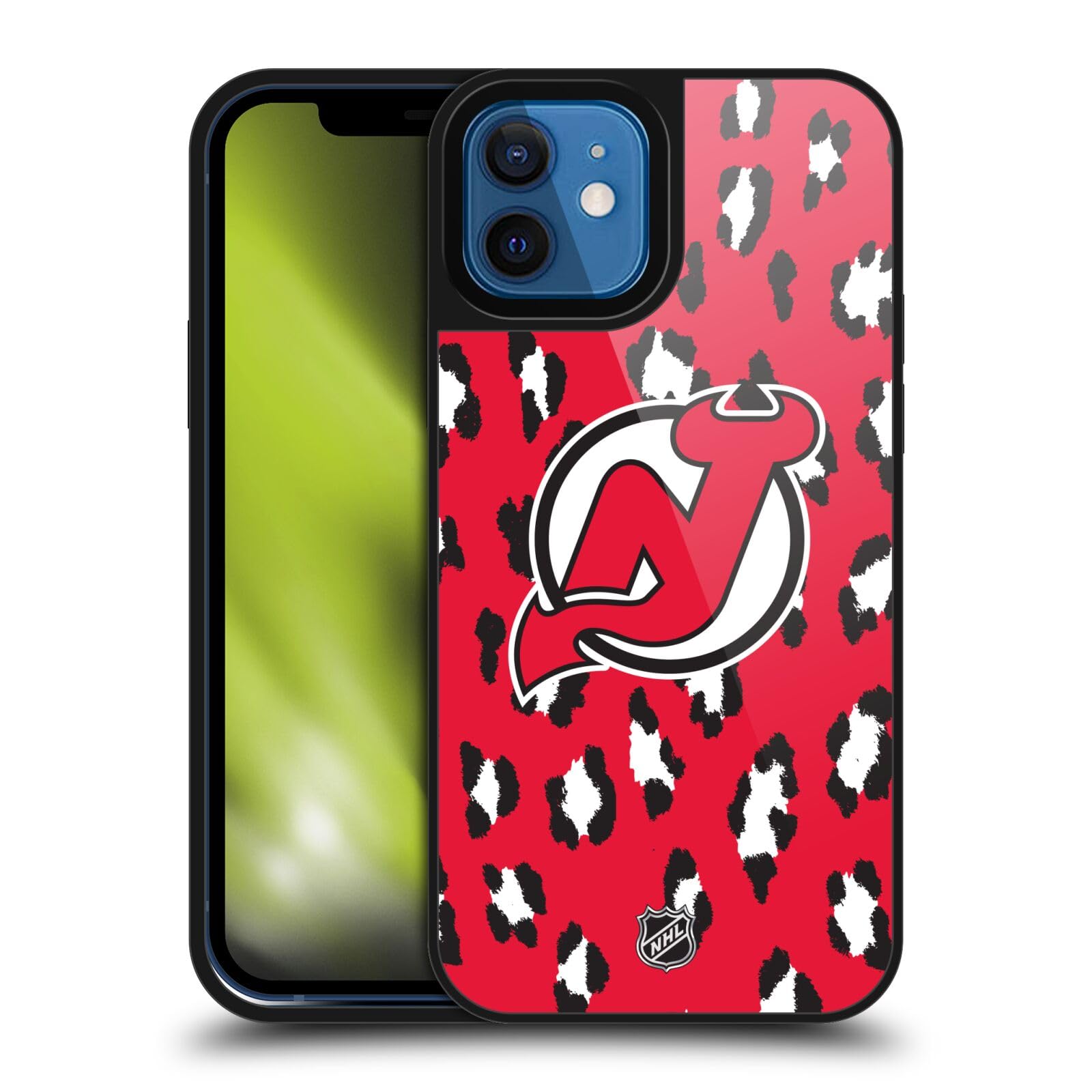 Coque gel renforcée iPhone 12 New Jersey Devils NHL - 8