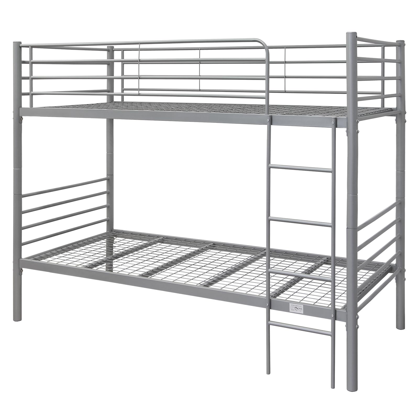 BB Sport Metall Etagenbett Stockbett Liegefläche jeweils 90 x 200 cm - teilbar in Zwei Einzelbetten