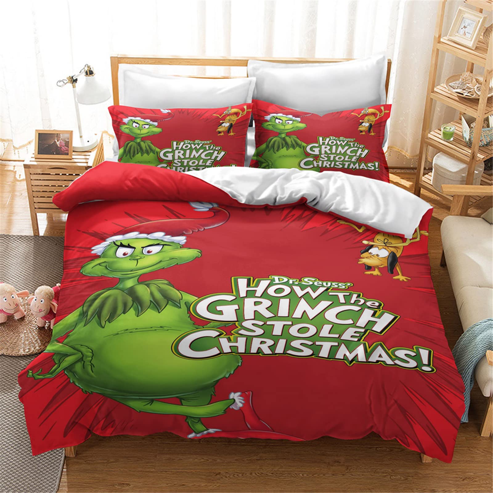 mencoo Kids Boys Girls Duvet Cover Sets 