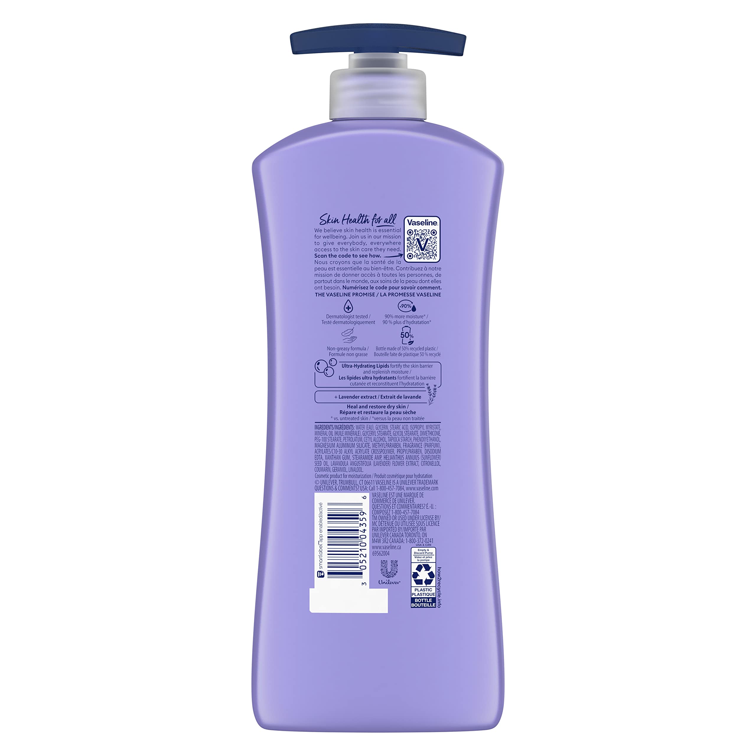 Vaseline Intensive Care Calm Healing Body Lotion for Dry Skin