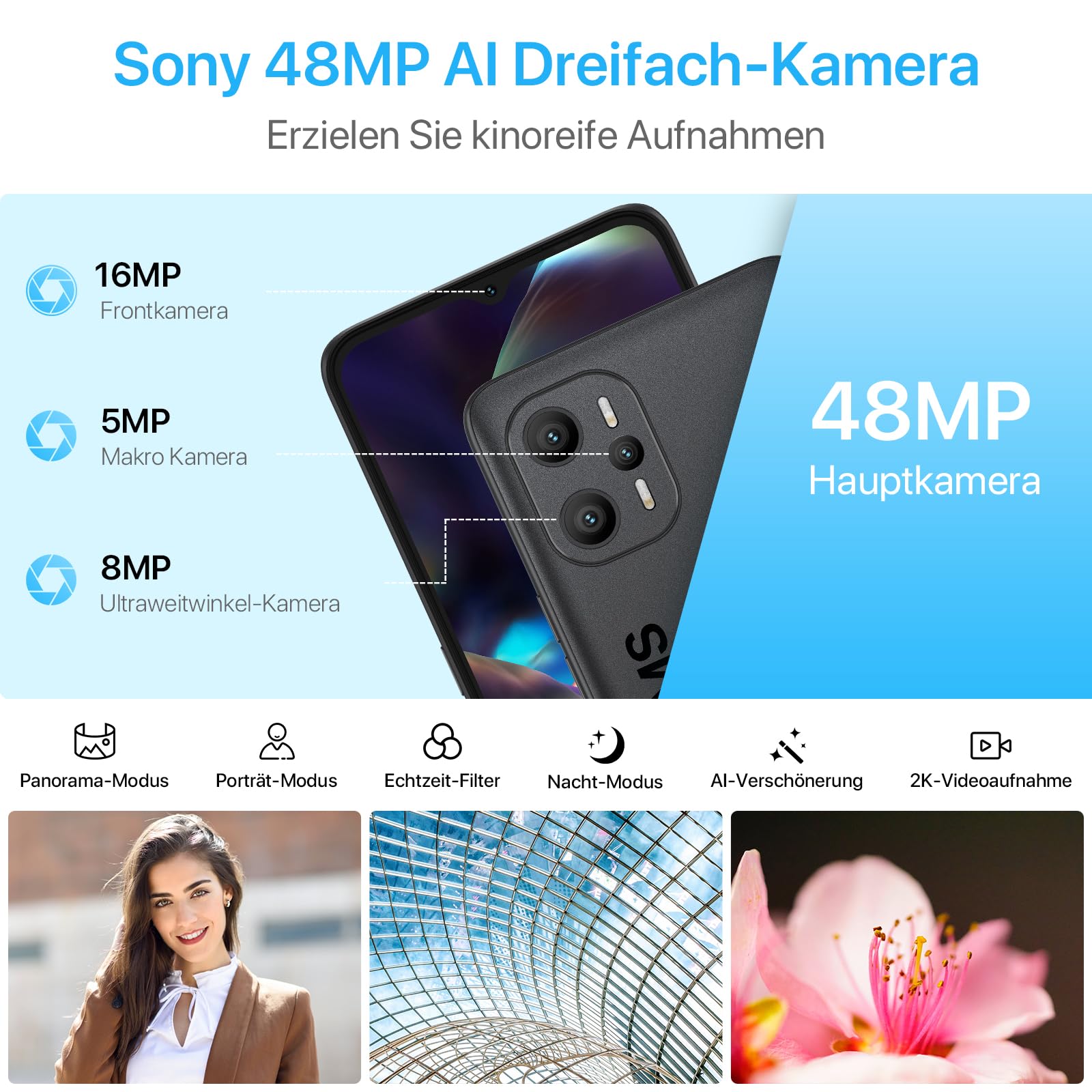 Amazon | UMIDIGI F3 Pro 5G スマートフォン SIMフリー Android