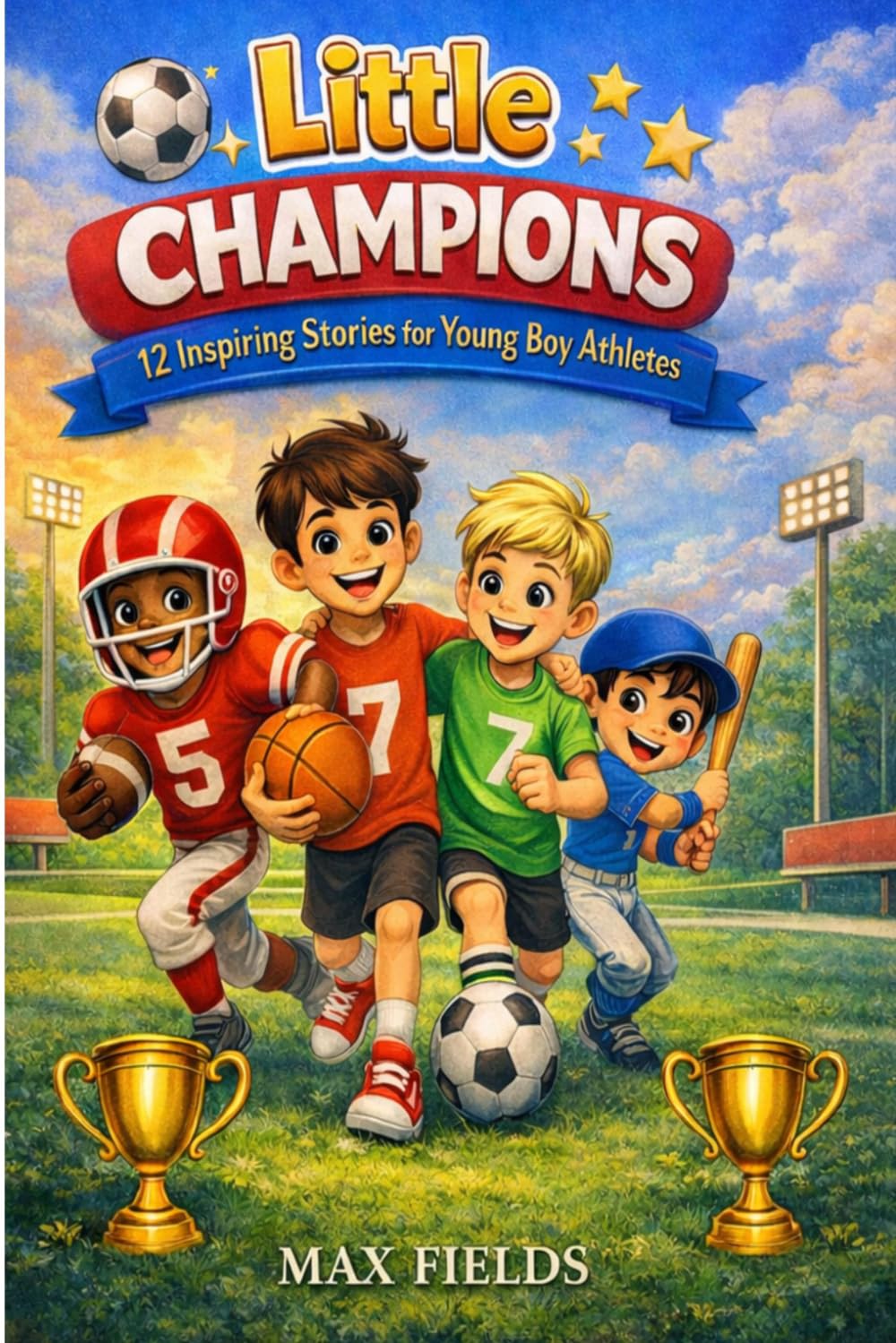 Little Champions: 12 Inspiring Stories for Young Boy Athletes