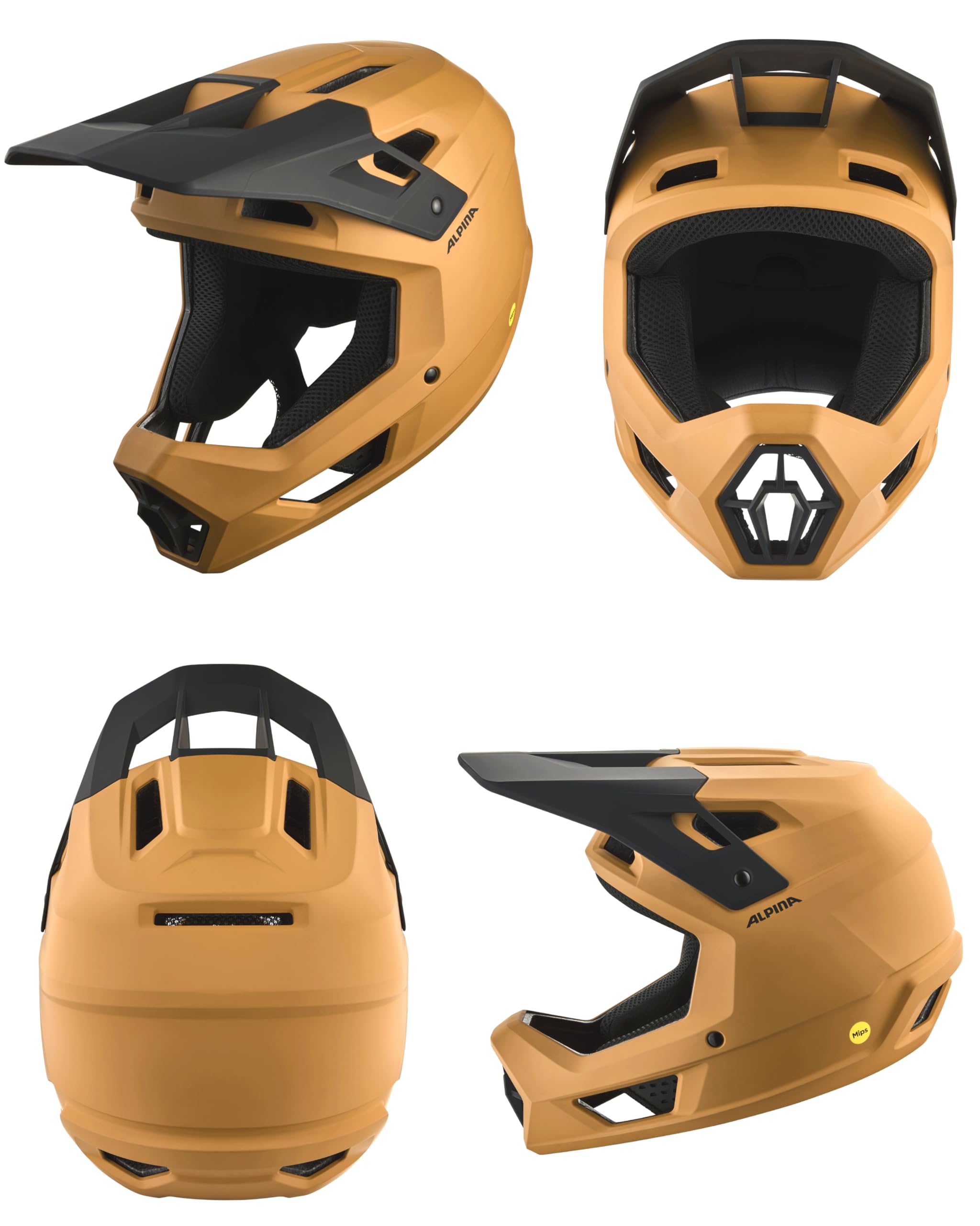 Amazon.com : ALPINA Pikes MIPS Cycling Helmet, Burro-Brown matt