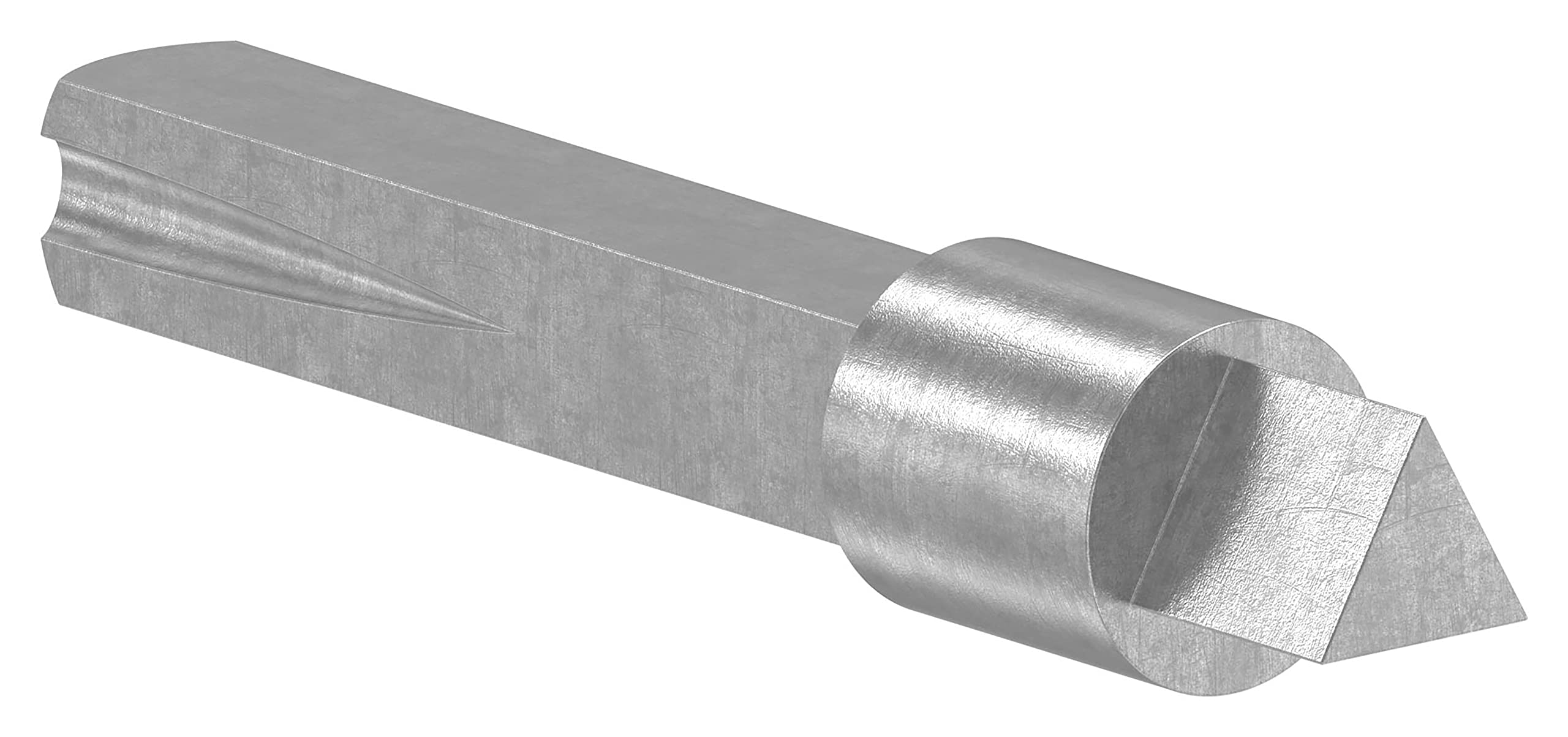 STEINBACHER© | Spezialstift mit Dreikant 8mm, mit 8 x 8mm Vierkant, Edelstahl V2A