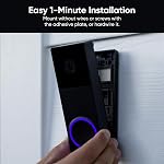 WYZE Duo Cam Doorbell - Security Video Doorbell Battery Powered with Chime, Dual Cameras Door Bell Cam, 2K Full HD and Color Night Vision, 24/7 Local Recording, IP65 Weather Resistant, Black