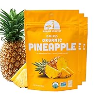 Vista 34 de Mavuno Harvest - Paquete de variedad de fruta seca orgánica Mango seco, piña y jaca Snacks saludables, veganos, sin azúcar añadido, sin OMG