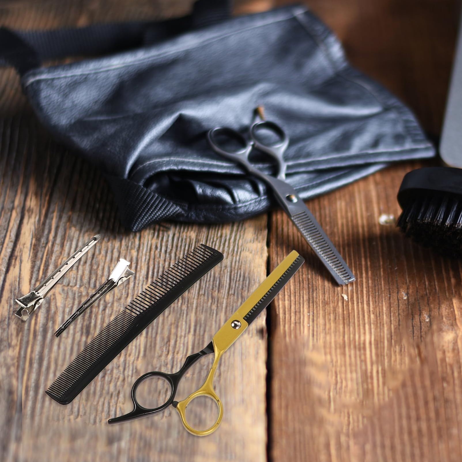 FOMIYES Kit da con Set di Forbici Sfoltitrici da Taglio per Fermagli per Lo Styling Forbici in Acciaio Inossidabile per Donne E Uomini Uso Domestico