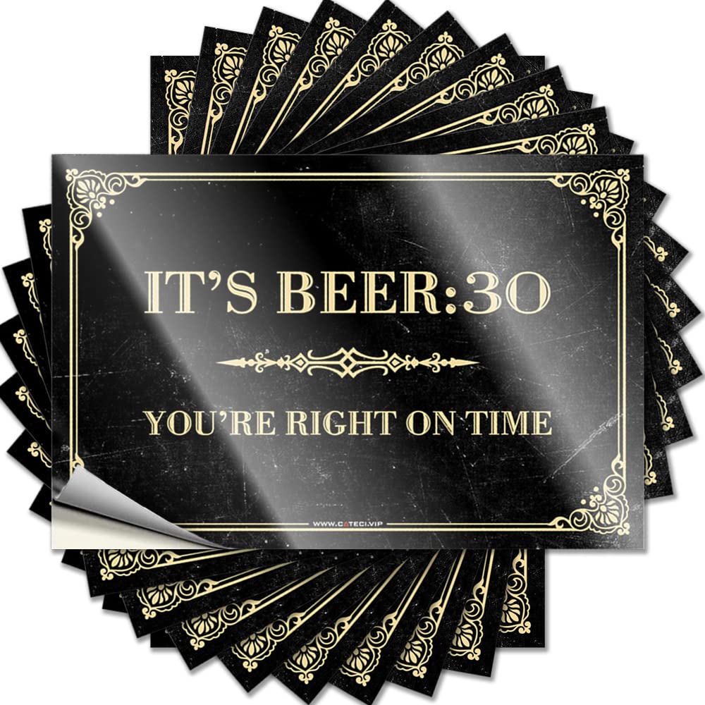 Boys Room Decor Teenager Water Decals | It's Beer 30 Inspirational for Teens Decor(12X18CM)