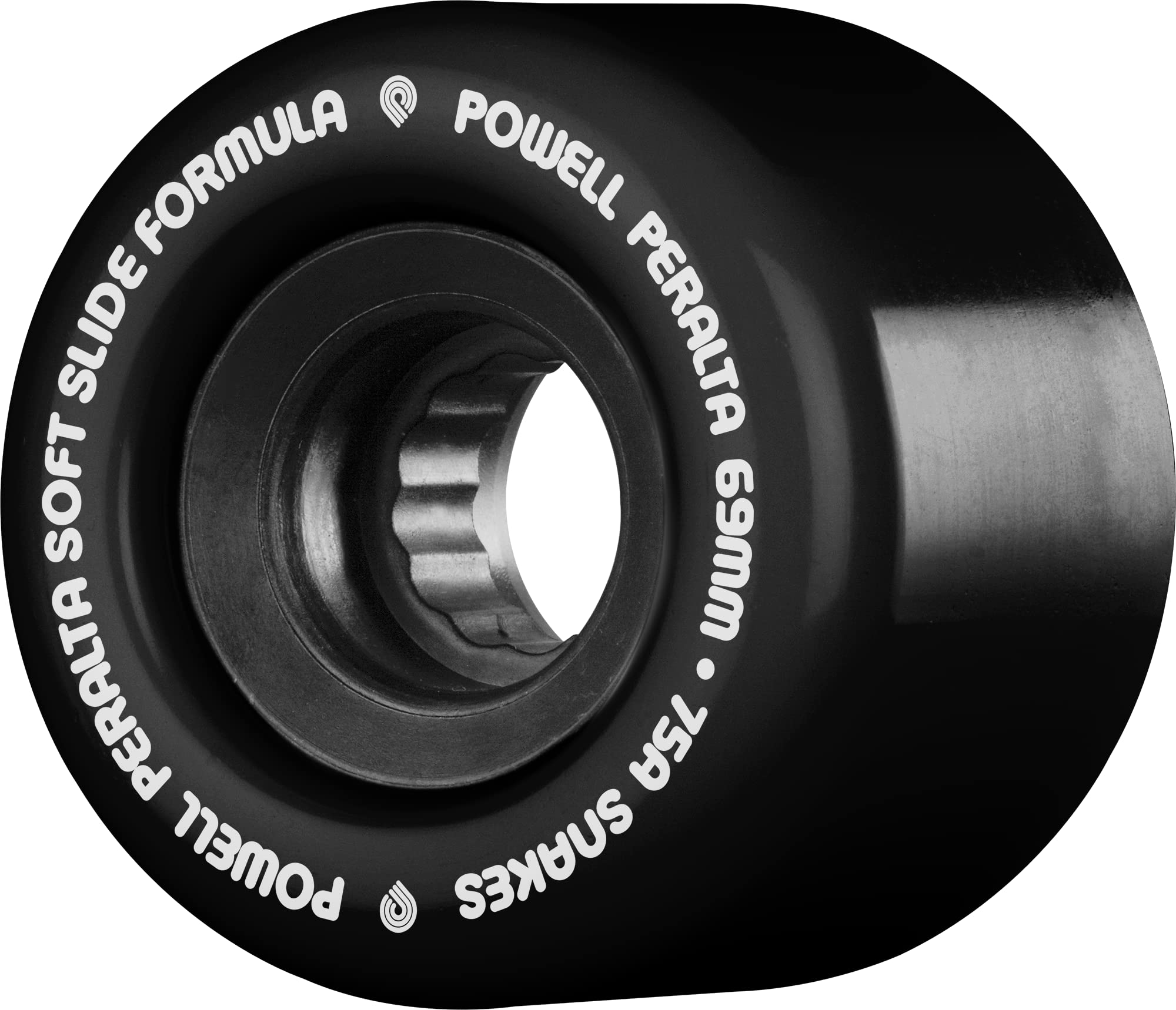 POWELL PERALTA Roues Skate (x4) Snakes II Noir 75A