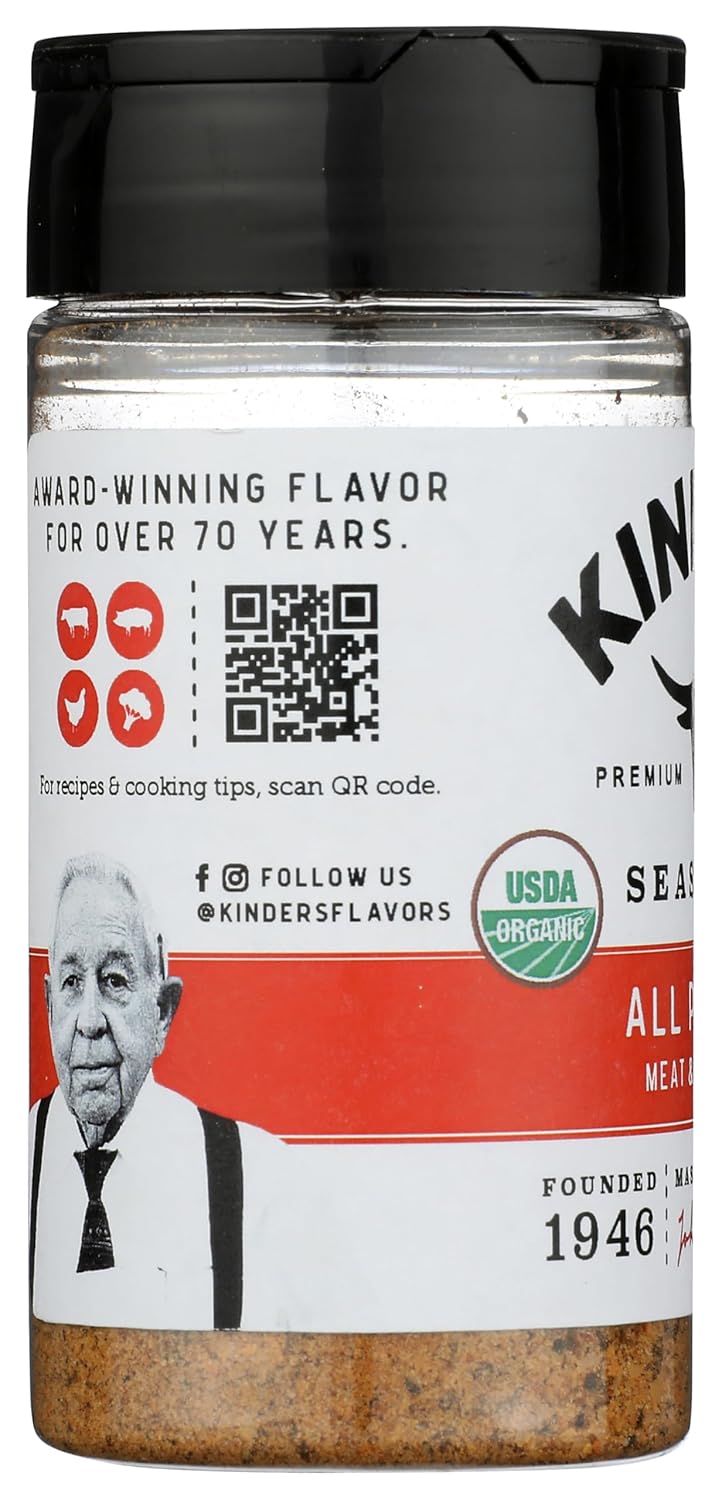 Kinders Organic All Purpose Seasoning, 5.3 Oz - Image 5