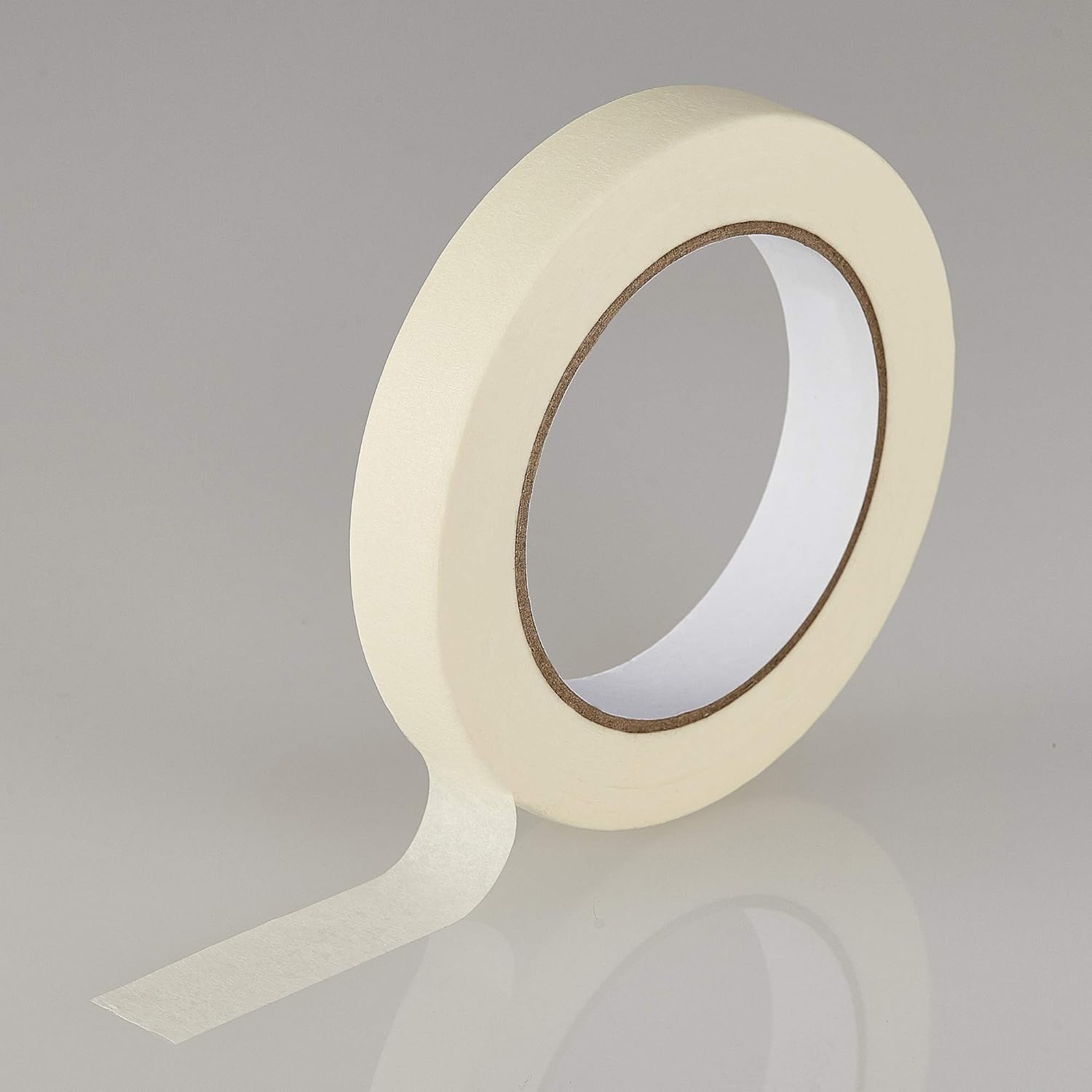 Lichamp Masking Tape 10 Pack with Weighted Tape Dispenser, 0.75 inch x 55 Yards x 10 Rolls