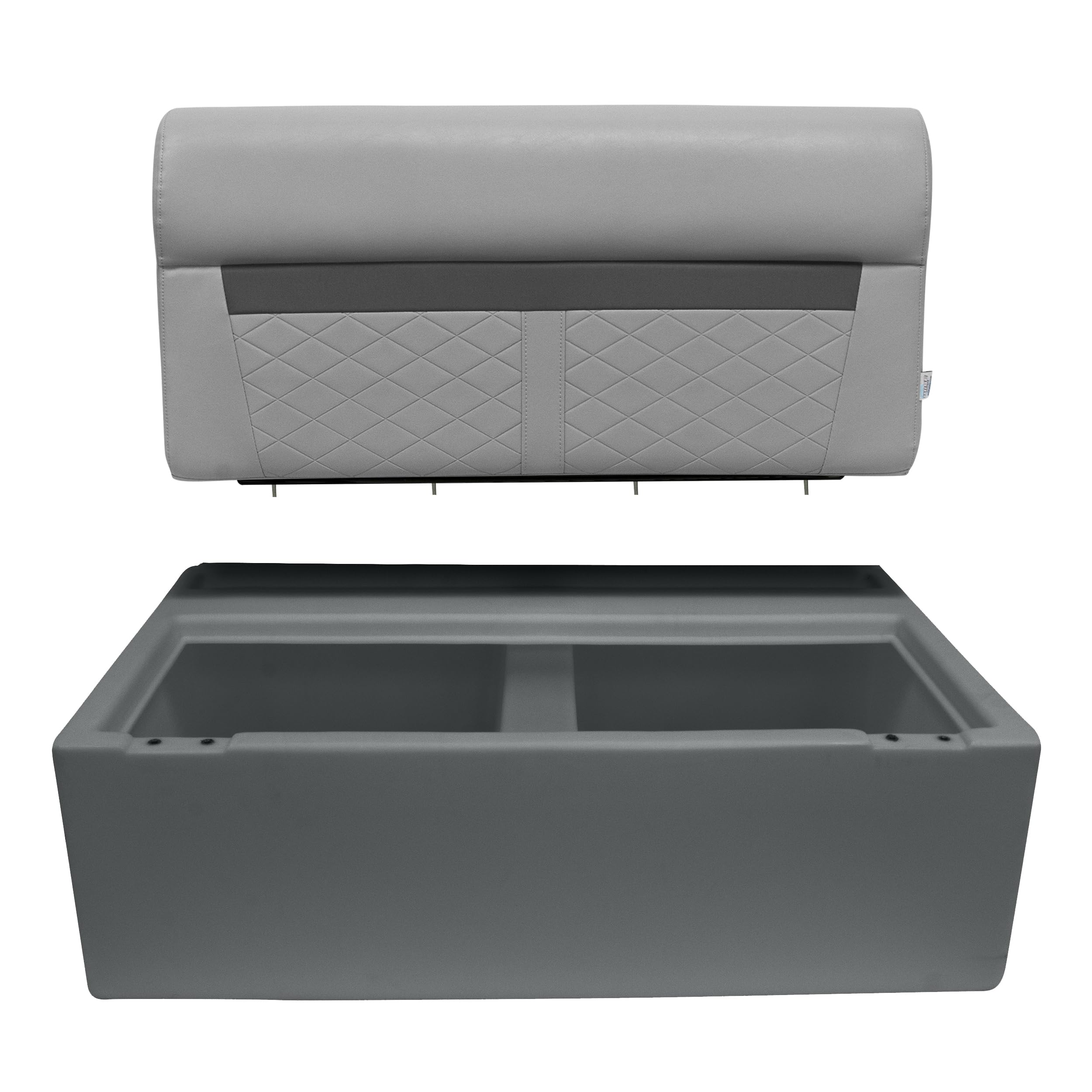 Wise Pontonbank Sitzbasis DLX Serie – 91,4 Cm, Aus Kunststoff, Mit Stauraum