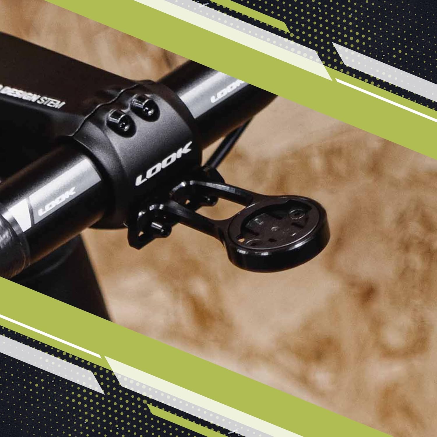 JRC Components Wahoo Mount Stealth + Premium Stem Mount Wahoo Elemnt