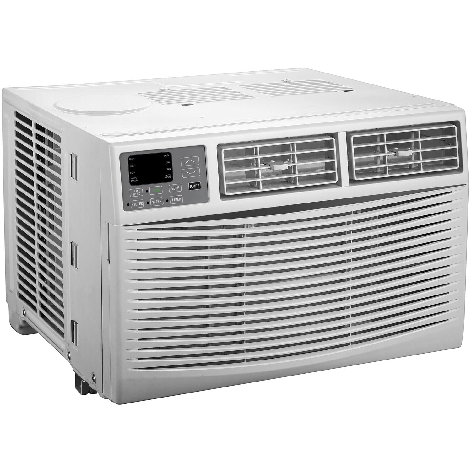 Artic Wind 230V 18,000 BTU Digital Window Air Conditioner u0026 Heater for  Large Rooms up to 1000 Sq.Ft, Heat and Cool Window AC Unit with Remote  Control, Timer u0026 Washable Filter, ECO