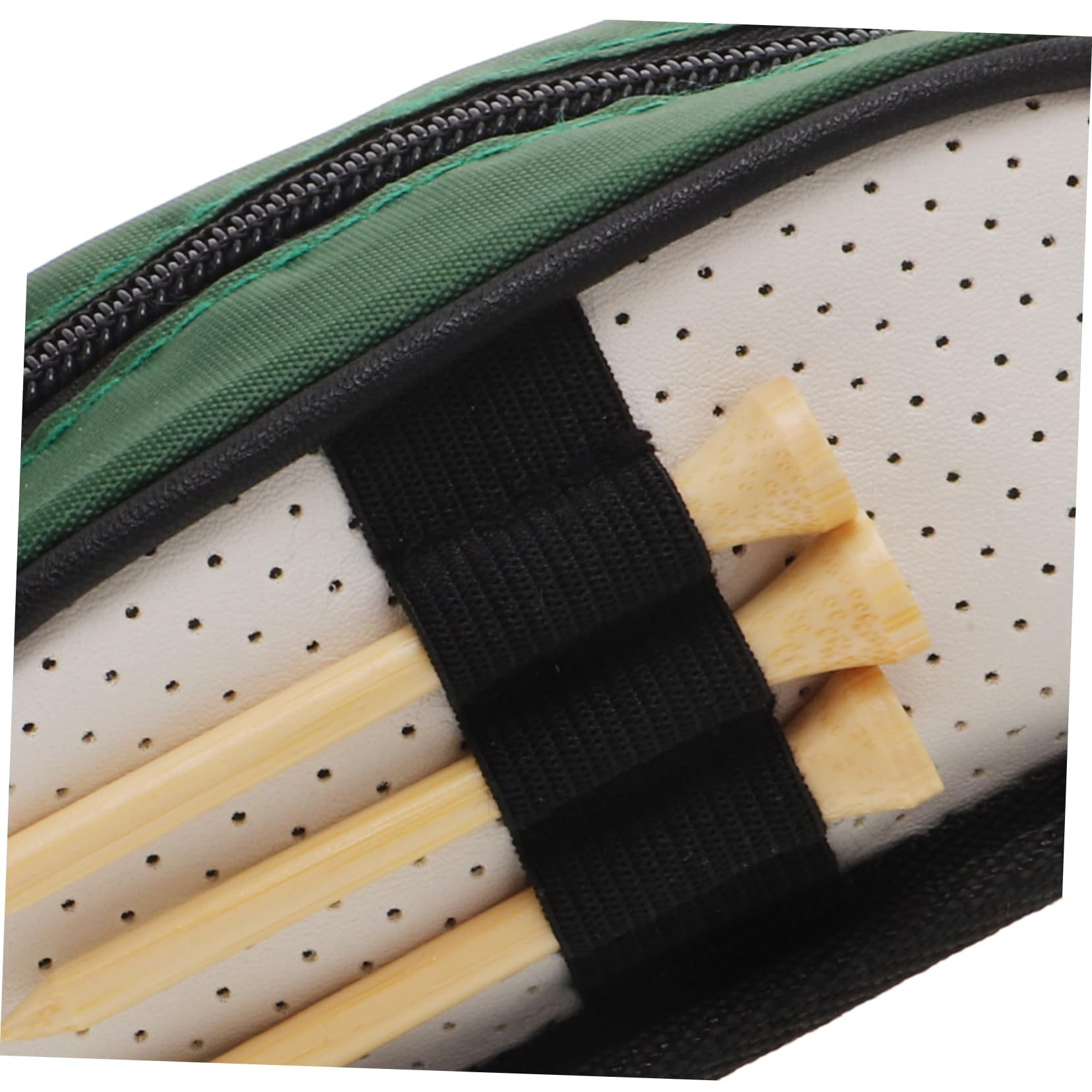 VANZACK Golftasche Tasche für Golfbälle Halter für Golfbälle Tennistasche Hüfttasche für Tennisbälle Tennishalter Storage Pockets Storage Bags Ball-Gürteltaschen Kleiner Beutel Pu