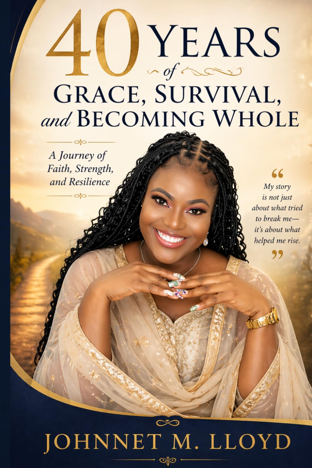 40 YEARS OF GRACE, SURVIVAL, AND BECOMING WHOLE: A Journey of Faith, Strength, and Resilience