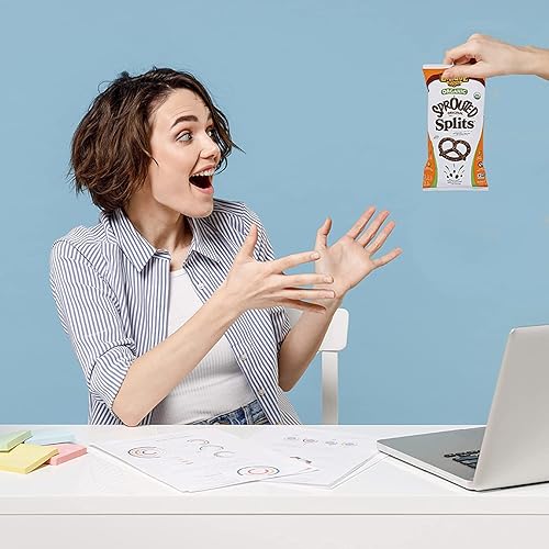 Miniatura 6 de Unique Snacks Brotados Splits Pretzels Germinados, Deliciosos Homestyle horneados, Certificado OU Kosher y sin OMG, Sin Sabor Artificial, Bolsa de 8