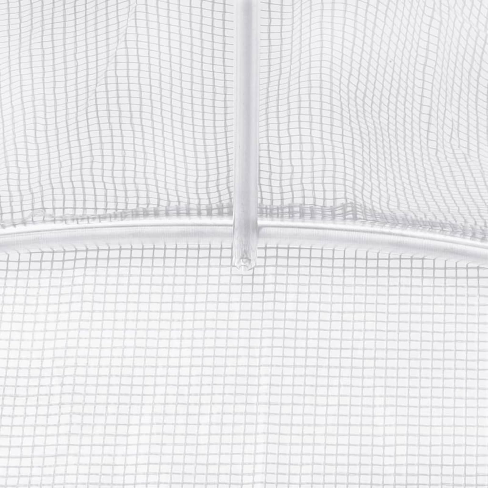 Gecheer Invernadero Espacioso de Alta Resistencia con Estructura de Acero y Cubierta de PE - Ideal para Jardinería y Protección de Plantas