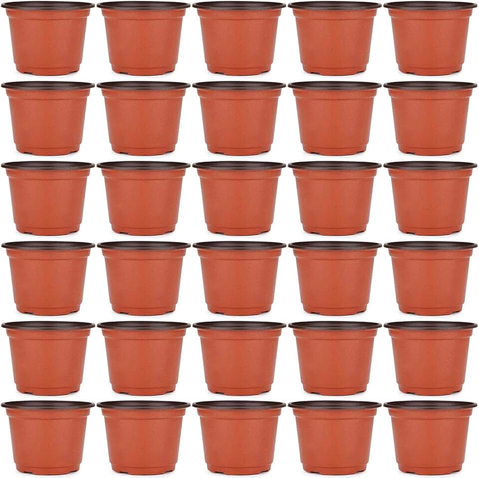 plastic nursery pots