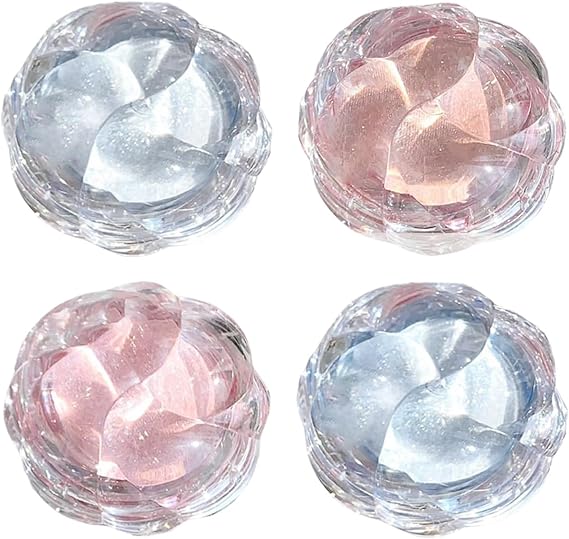 Highlighter Powder Palette, Glitters Eyeshadow, Highlight Eye Makeup for Cheek Inner Corner Eye Glitters Diamonds Sparkly Highlighters Makeup