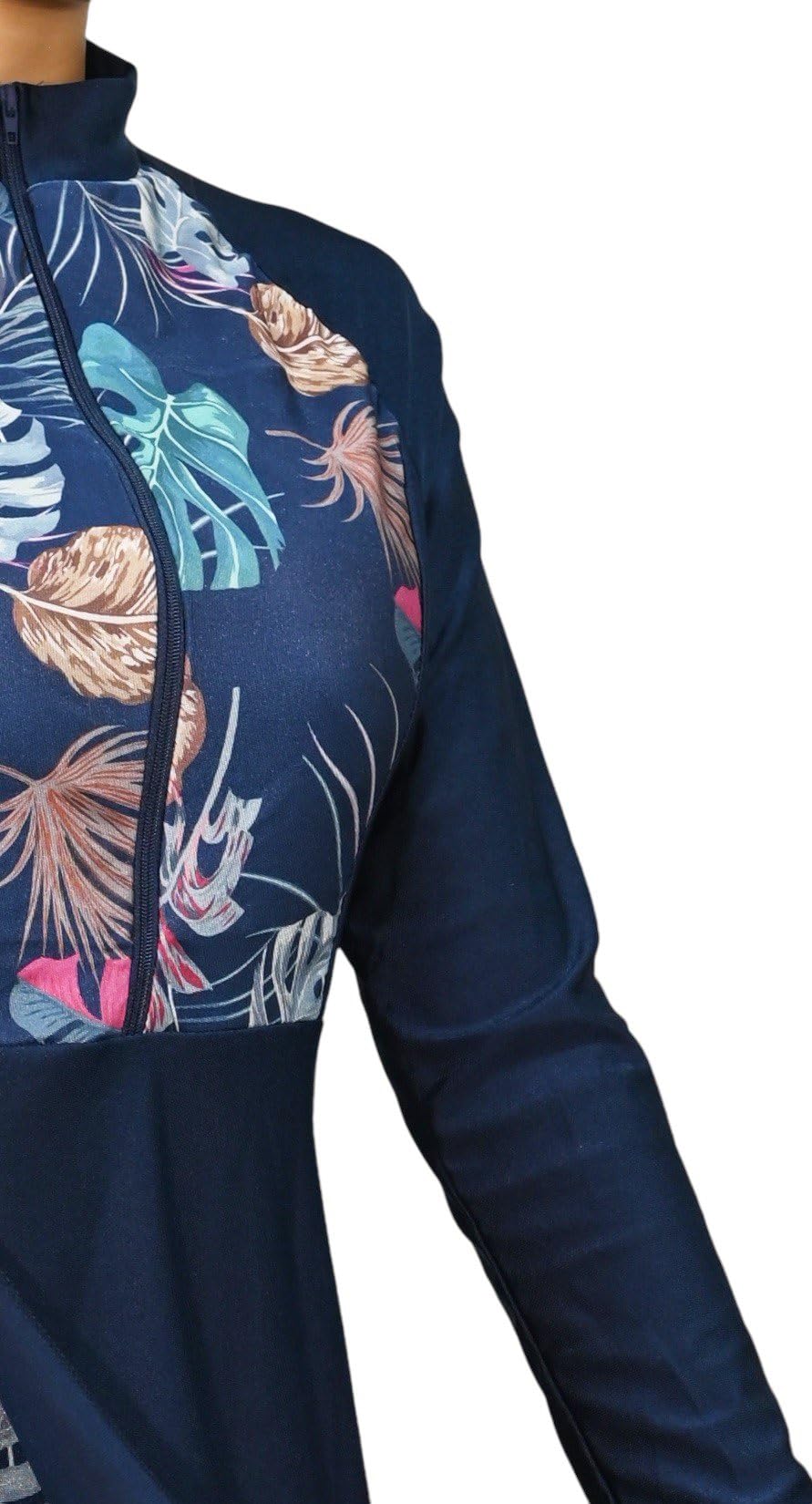 Burkini Floreale Modesto e Completo con Gonna