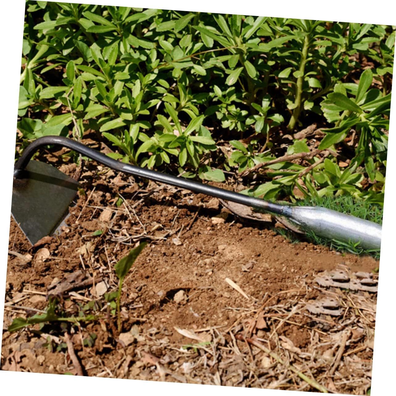 HANABASS Portable Hoe for Gardening Stirrup Hoe Weeding Tool Long Handle Strong Steel Construction for Efficient Planting image 5