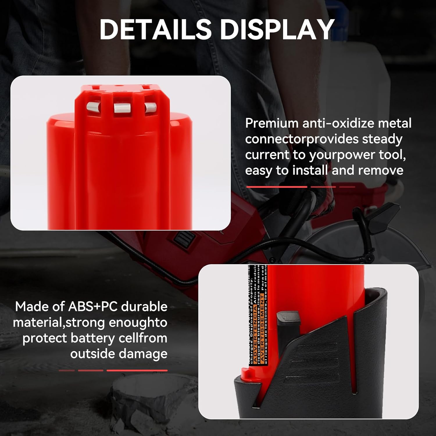 【Upgraded】 12v 4000mah Battery Compatible for Milwaukee 48-11-2425 48-11-2412 48-11-2450 48-11-2440 2407-20 2457-20 48-11-2420 48-11-2401​ 48-11-2460 2462-20 for Heated Jacket Gear (2 Pack)