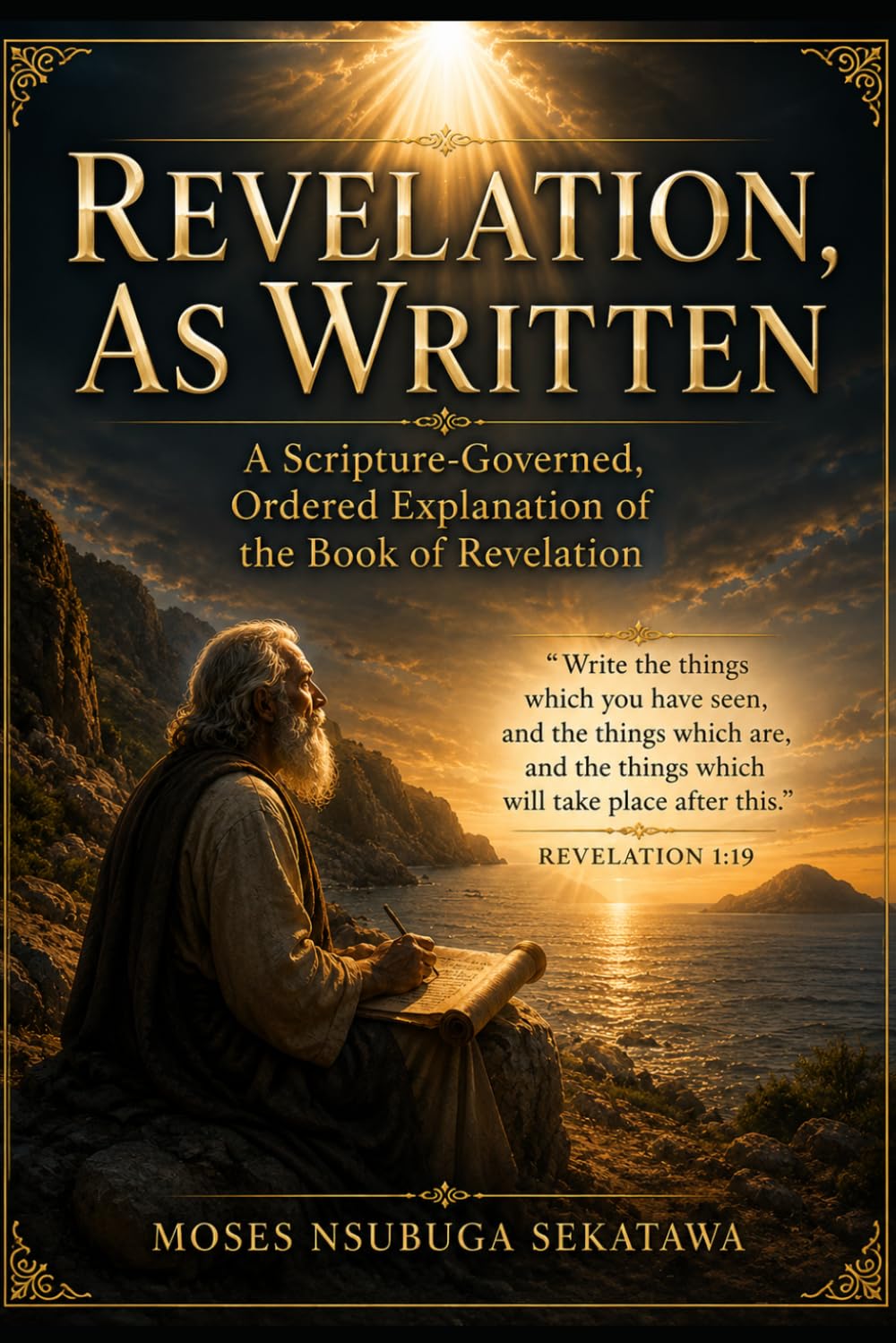 Revelation, As Written: A Scripture-Governed, Ordered Explanation of the Book of Revelation.