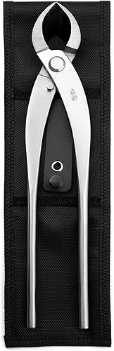 Miniatura 2 de Cortador de borde recto de bonsái cortador de rama de grado profesional Herramientas de bonsái de acero de aleación equipadas con bolsa de