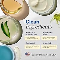 Vista 5 de LilyAna Naturals Crema Facial Anti-Edad con Retinol para Mujeres – Crema Antiarrugas y Reafirmante para el Cuello, Humectante de Retinol para Rostro