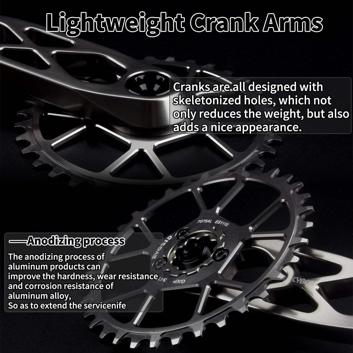 完成車外しSRAM アロイ DUBクランクセット 175mm 32T Boost