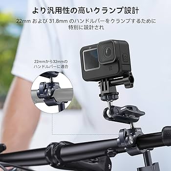 Insta360 ビデオカメラ 本体とキャップとハンドルクランプ Amazon | SmallRig スーパークランプ GoPro/DJI/Insta 360用