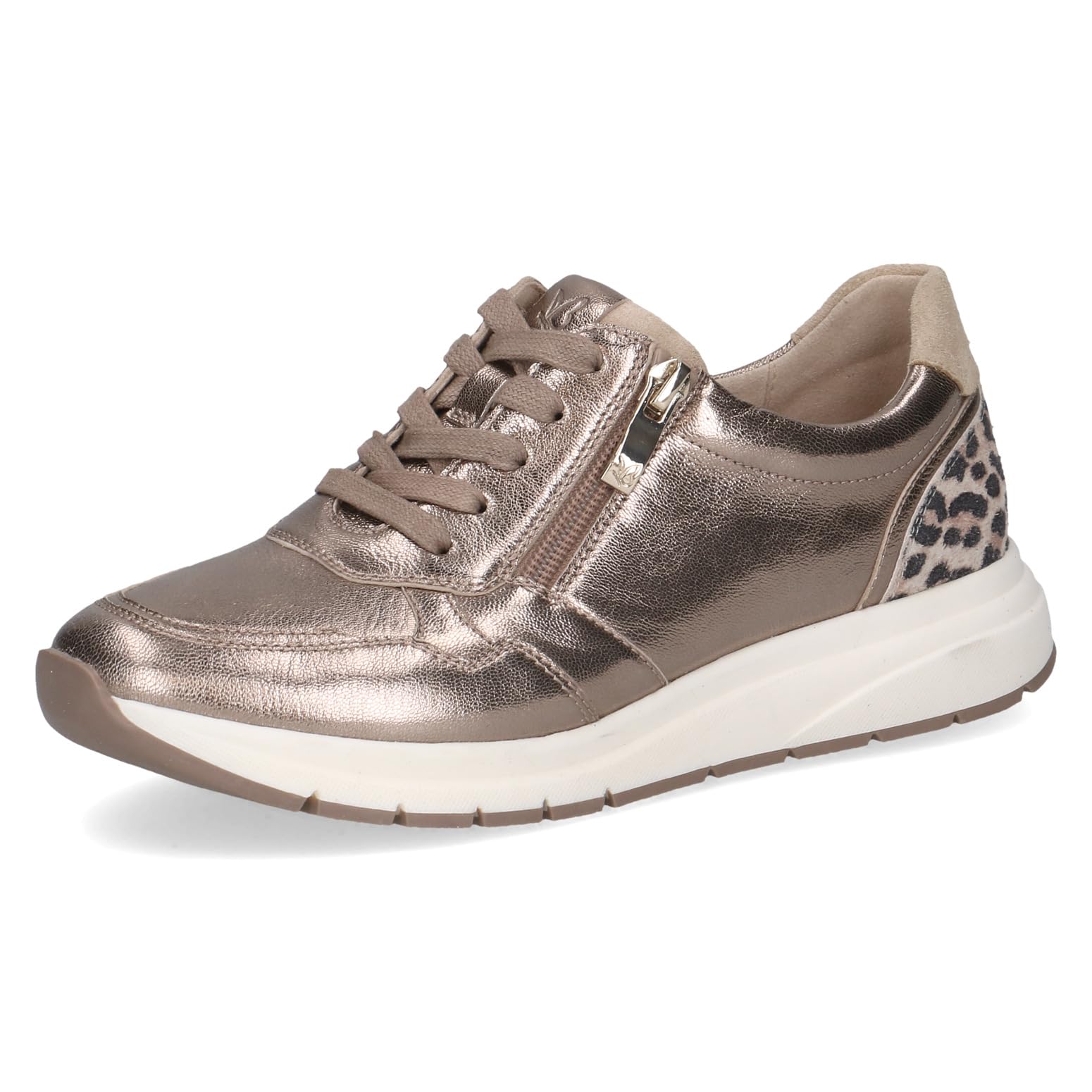 CAPRICE Damen 9-​23751-​45, Zapatillas Mujer, Taupe Met Comb, 37 EU