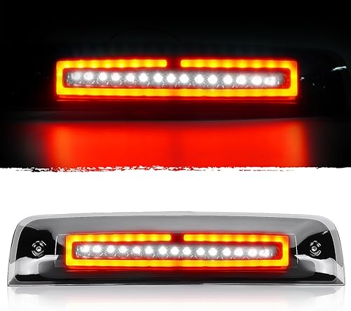Miniatura 10 de Tresound Para Dodge Ram 1994-2001 1500/2500/3500 Tercera Luz de Freno LED Lámpara de Carga Luz de Freno de Montaje Alto Reemplazo