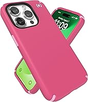 Vista 8 de Speck Funda para iPhone 15 Pro – Diseñada para MagSafe, protección contra caídas, resistente a los arañazos, suave al tacto, funda de teléfono