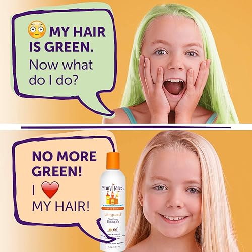 Miniatura 7 de Fairy Tales Acondicionador de nadador para niños, 32 onzas, fabricado con ingredientes naturales en los Estados Unidos, repone y restaura el daño