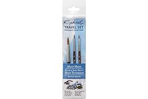 Raphael 8404 Size 1 Precision Travel Brush Set