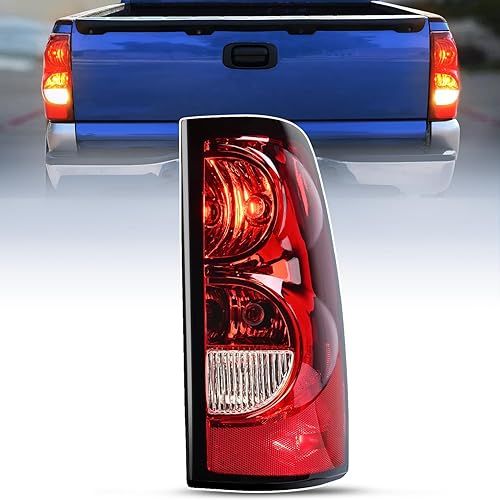 Nilight Conjunto de luz trasera del lado del pasajero para Chevy Silverado 1500 1500HD 2500 2500HD 3500 2007 Chevy Silverado Classic OE estilo